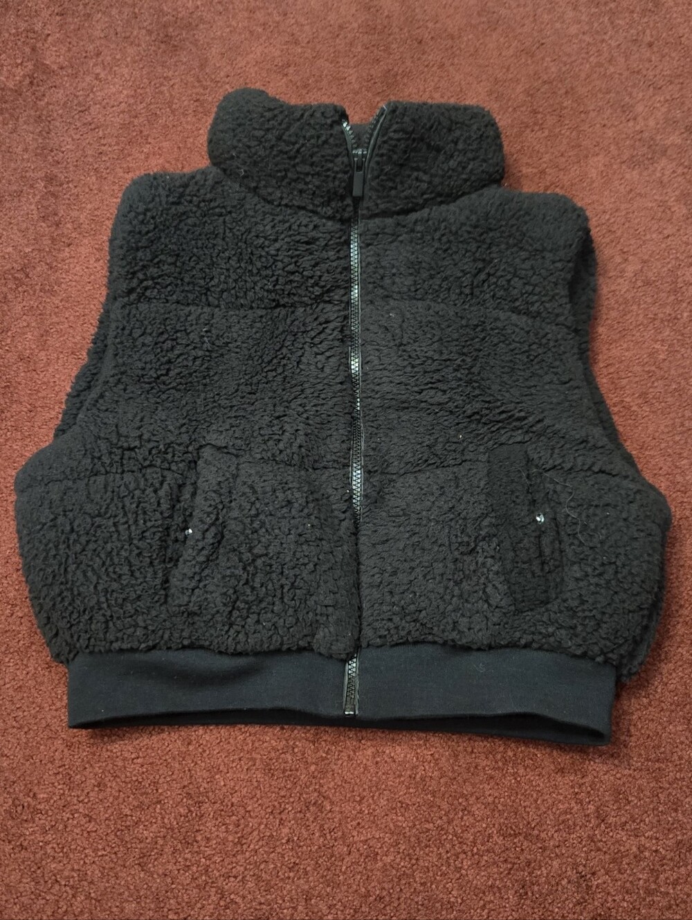 PLANET HEART Sherpa Puffer Vest